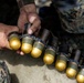 U.S. Marines with 2nd Bn., 1st Marines, hold live-fire ranges