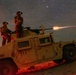 U.S. Marines with 2nd Bn., 1st Marines, hold live-fire ranges