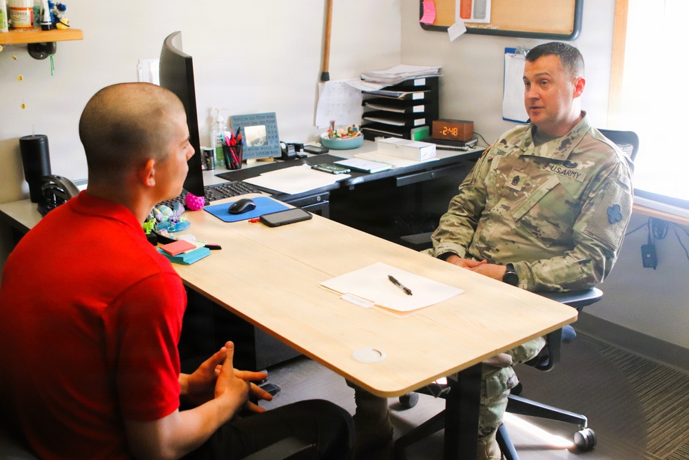 Fort McCoy Garrison supports Wisconsin Challenge Academy cadets through mock interviews