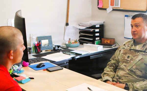 Fort McCoy Garrison supports Wisconsin Challenge Academy cadets through mock interviews