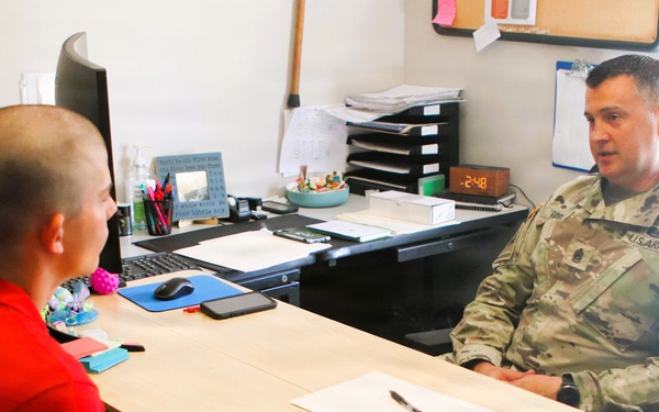 Fort McCoy Garrison supports Wisconsin Challenge Academy cadets through mock interviews