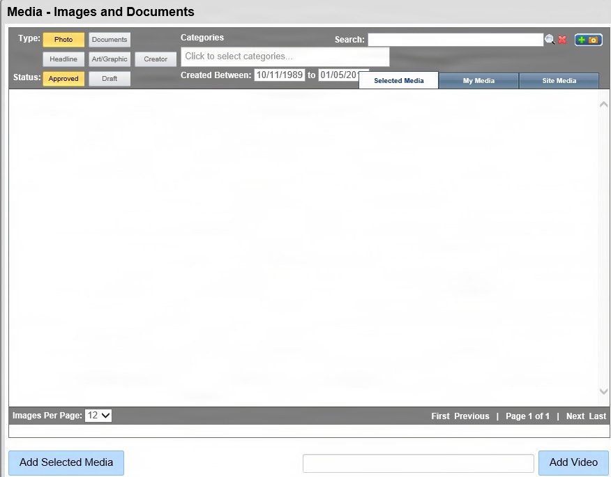 Media Select Tool