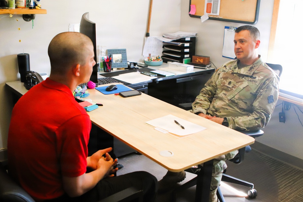 Fort McCoy Garrison supports Wisconsin Challenge Academy cadets through mock interviews