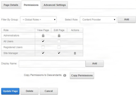 Permissions