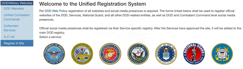 Site Registration