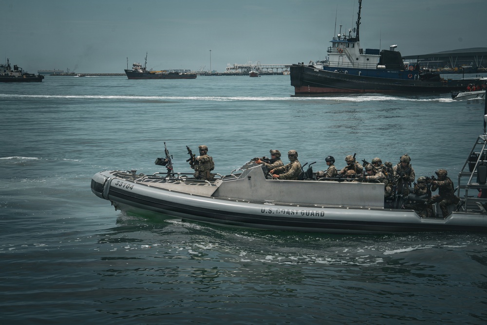 Multinational special operations forces conduct VBSS training during PANAMAX 2026