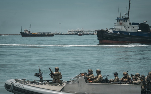 Multinational special operations forces conduct VBSS training during PANAMAX 2026