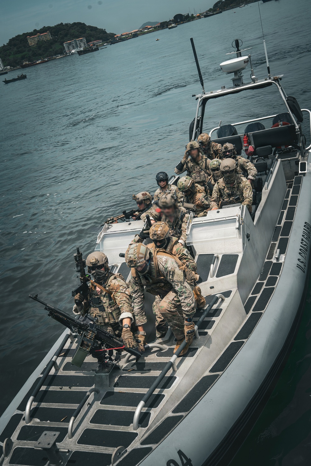 Multinational special operations forces conduct VBSS training during PANAMAX 2026