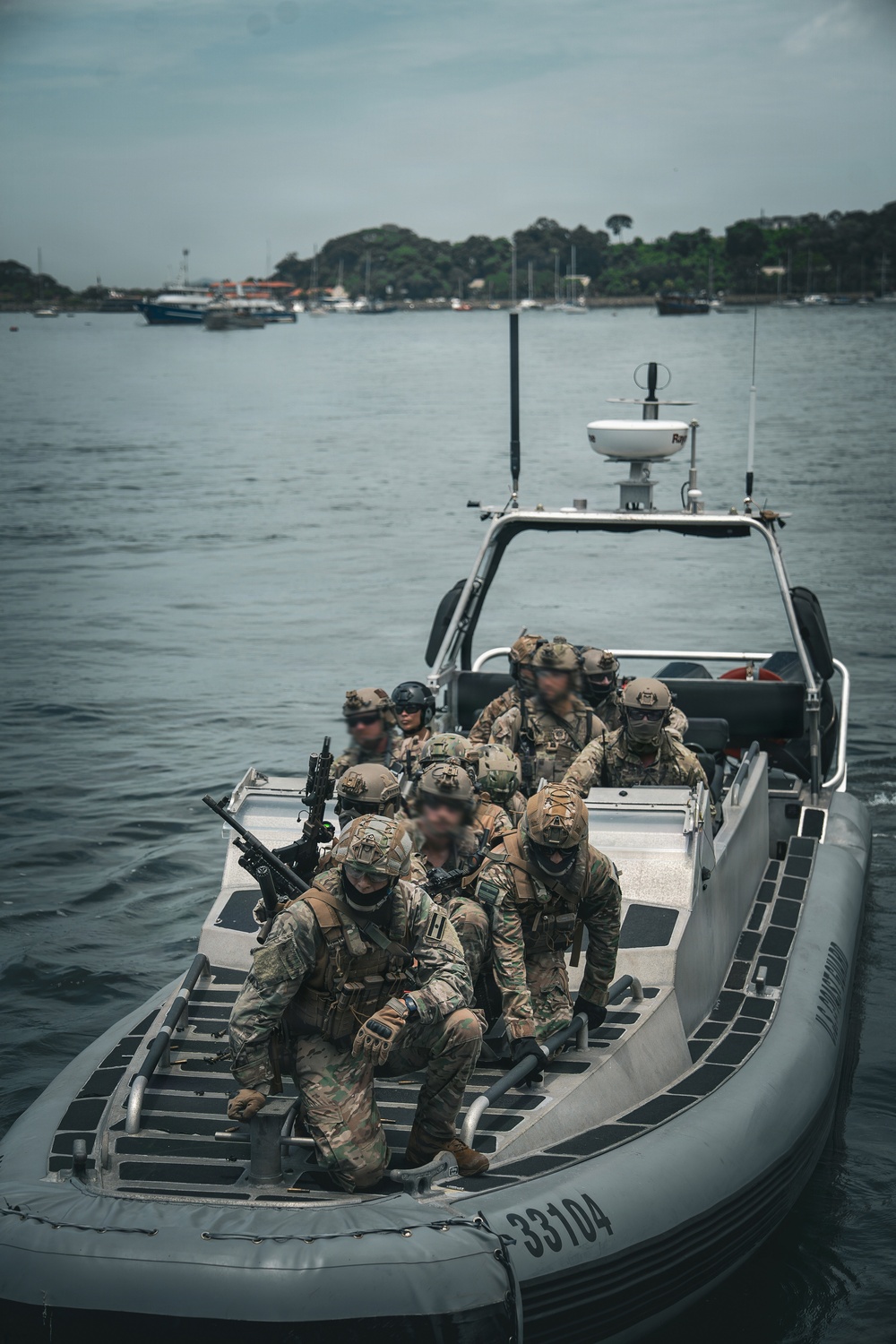 Multinational special operations forces conduct VBSS training during PANAMAX 2026
