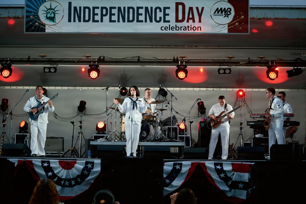 7th Fleet Band Performs at Celebrate America's 250th Anniversary