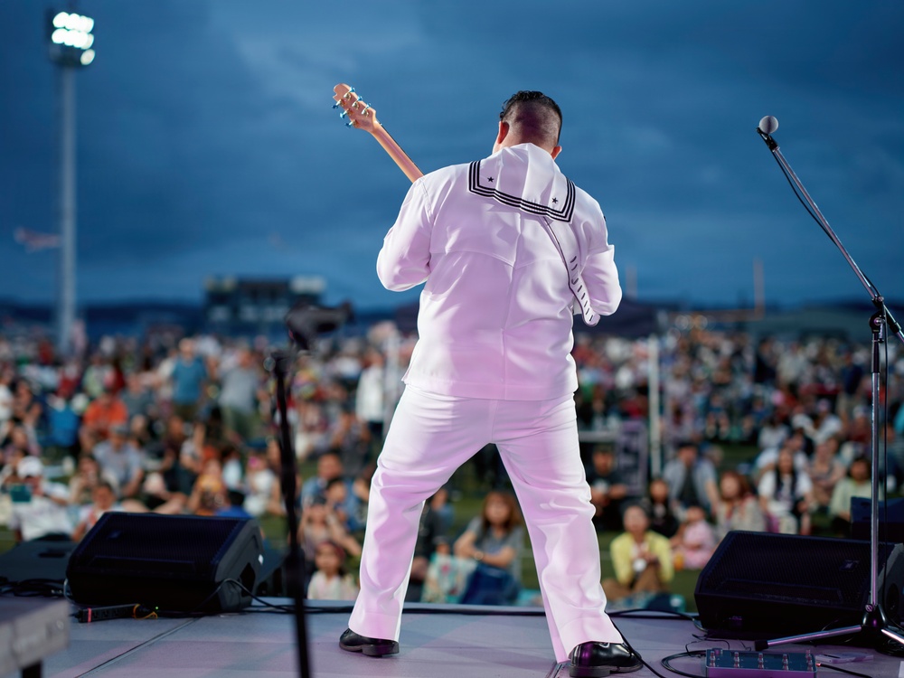 7th Fleet Band Performs at Celebrate America's 250th Anniversary