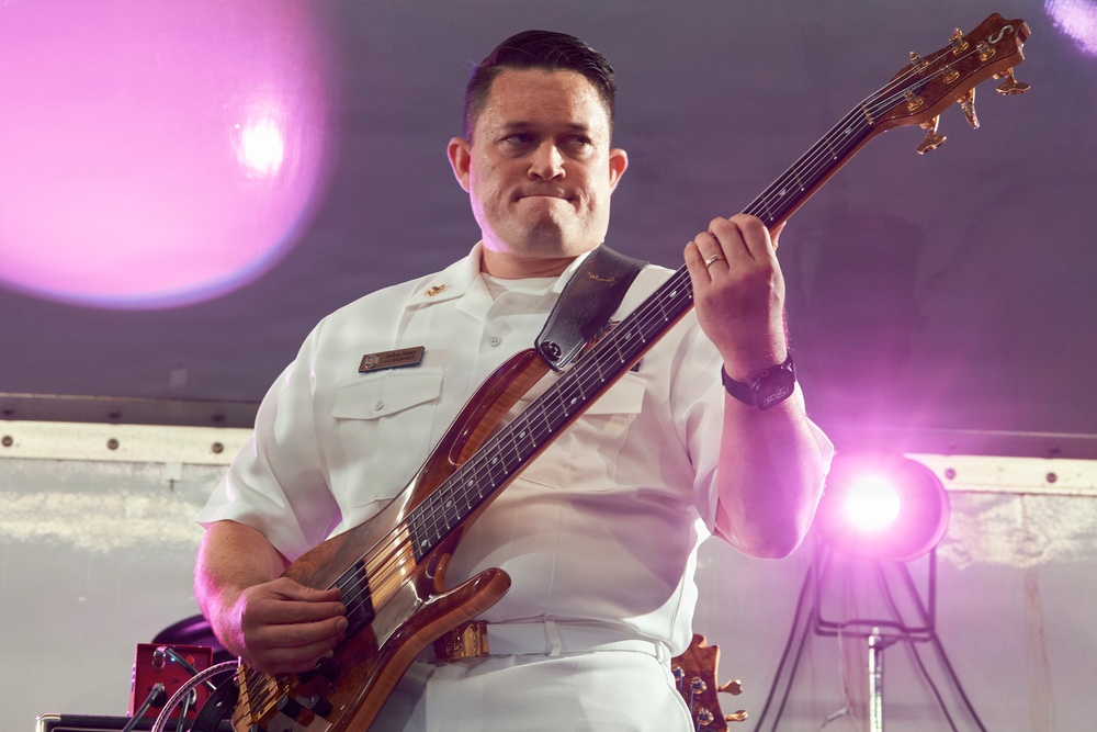 7th Fleet Band Performs at Celebrate America's 250th Anniversary