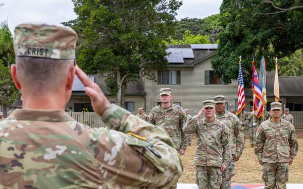 8th Theater Sustainment Command Change of Command ceremony