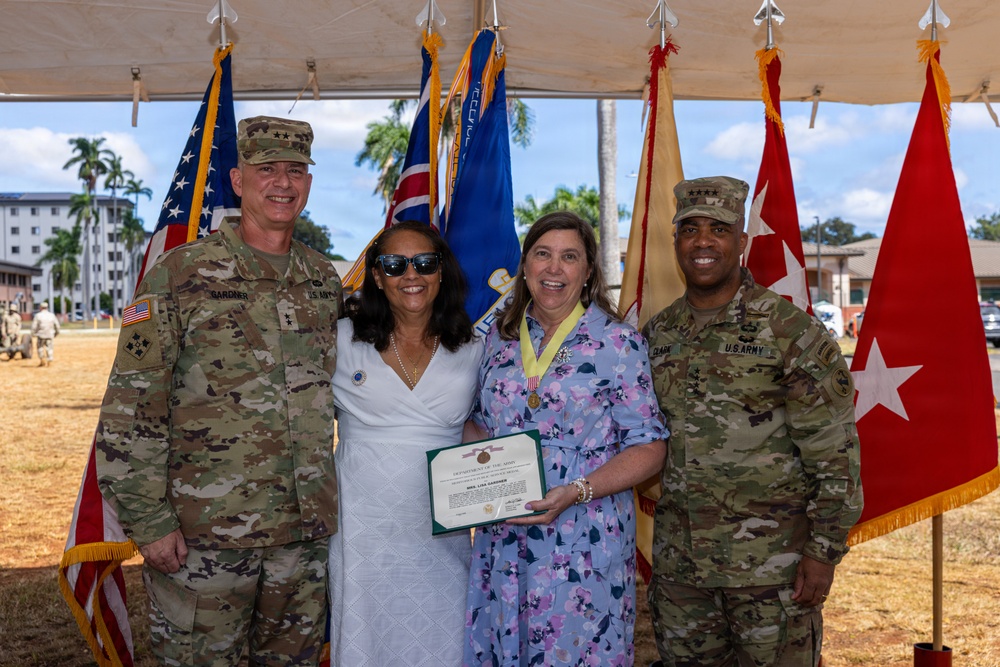 8th Theater Sustainment Command Change of Command ceremony