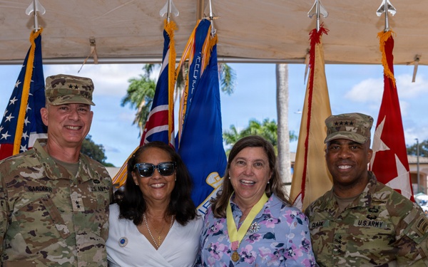 8th Theater Sustainment Command Change of Command ceremony