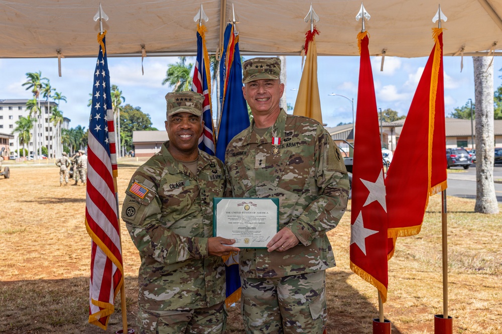 8th Theater Sustainment Command Change of Command ceremony