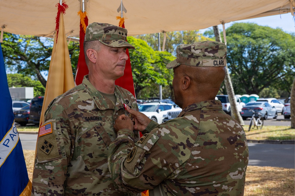 8th Theater Sustainment Command Change of Command ceremony