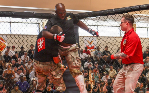 75th FA Brigade Soldiers Clash in Diamond Week Combatives Tournament