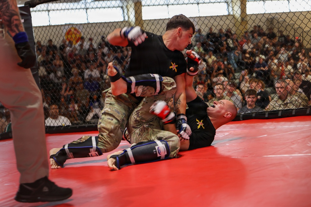 75th FA Brigade Soldiers Clash in Diamond Week Combatives Tournament