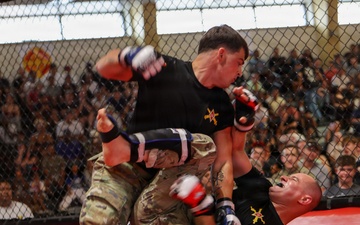 75th FA Brigade Soldiers Clash in Diamond Week Combatives Tournament