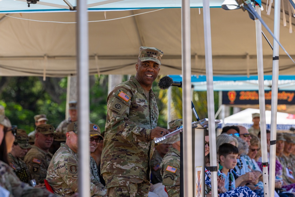 8th Theater Sustainment Command Change of Command ceremony