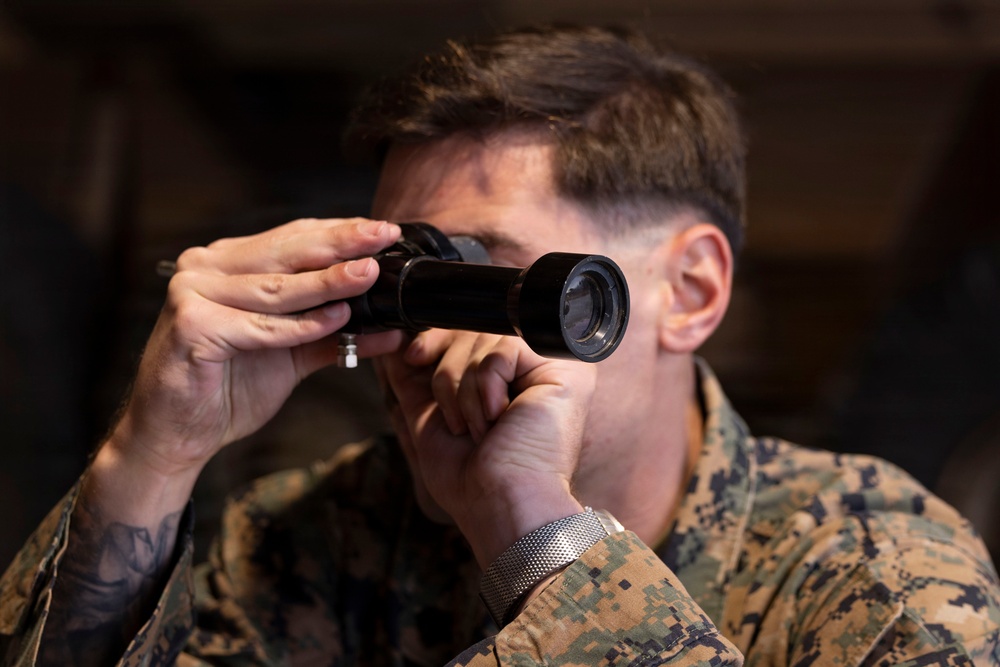 U.S. Marines with 1st LAR prepare weapon systems during Coral-Balmoral Cup