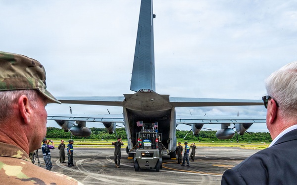 USFJ provides multi-day airlift for quake-struck Kumamoto