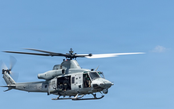 HMLA-367 support simulated CASEVAC drill