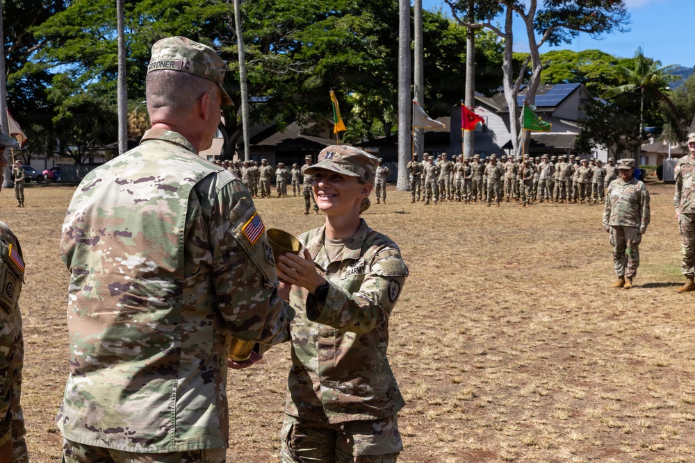 8th Theater Sustainment Command Change of Command ceremony