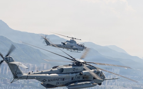 HMLA-367 support simulated CASEVAC drill
