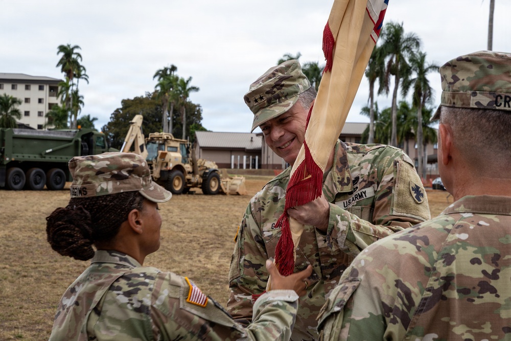 8th Theater Sustainment Command Change of Command ceremony