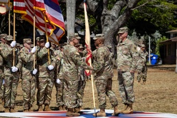 8th Theater Sustainment Command Change of Command ceremony