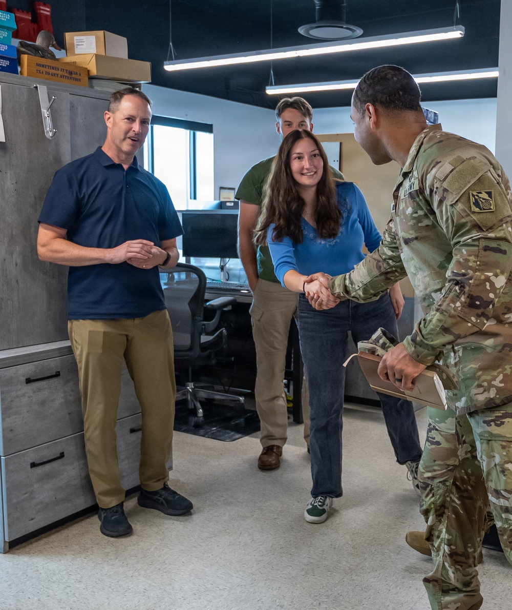 USACE Buffalo District Commander Lt. Col. Anderson's AOC Tour Stops in Stow and Cleveland