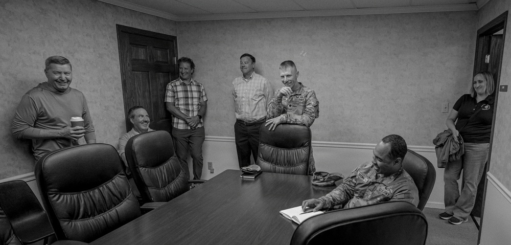 USACE Buffalo District Commander Lt. Col. Anderson's AOC Tour Stops in Stow and Cleveland