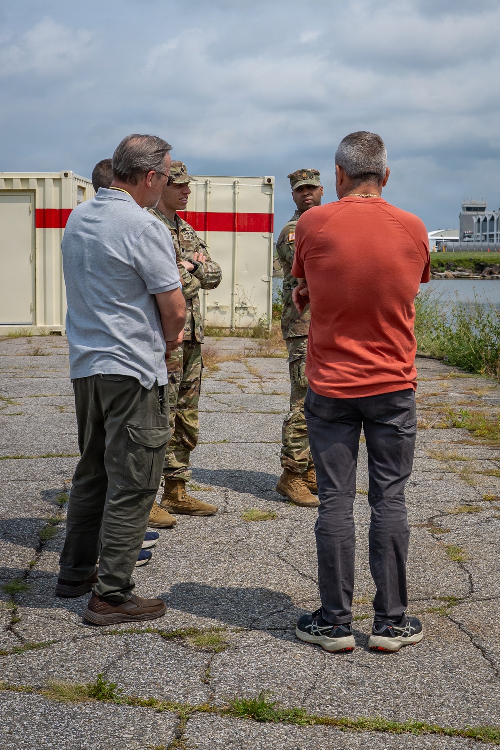 USACE Buffalo District Commander Lt. Col. Anderson's AOC Tour Stops in Stow and Cleveland