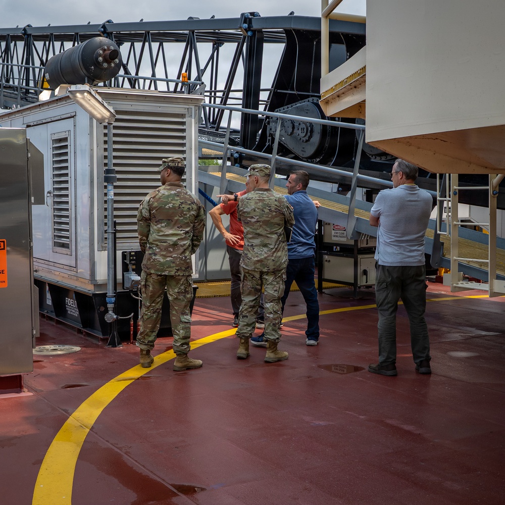 USACE Buffalo District Commander Lt. Col. Anderson's AOC Tour Stops in Stow and Cleveland
