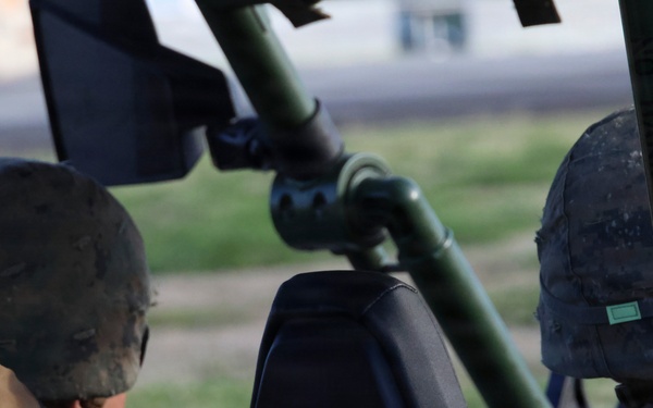 MACS-4 Marines establish simulated expeditionary airfield landing zone