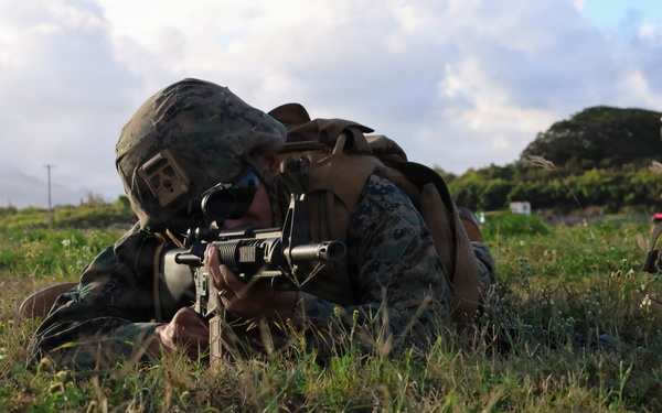 MACS-4 Marines establish simulated expeditionary airfield landing zone