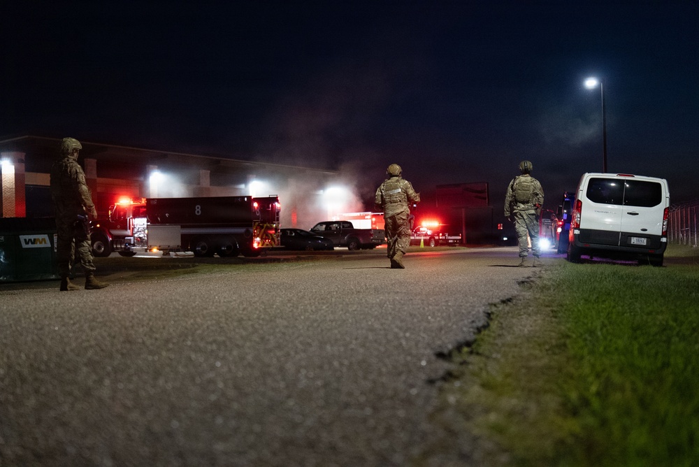 187th Fighter Wing members conduct Operation Tuskegee Thunder
