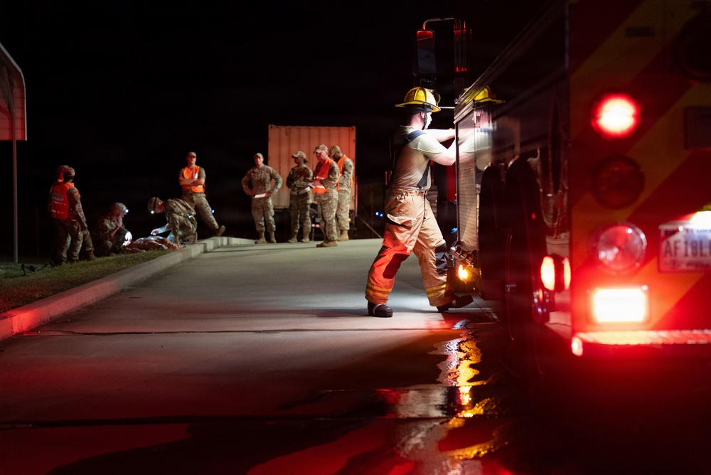 187th Fighter Wing members conduct Operation Tuskegee Thunder