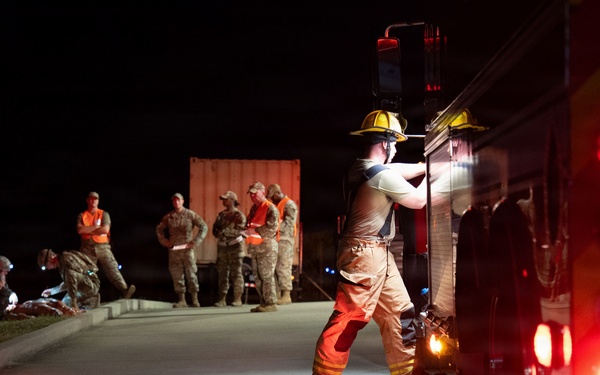 187th Fighter Wing members conduct Operation Tuskegee Thunder