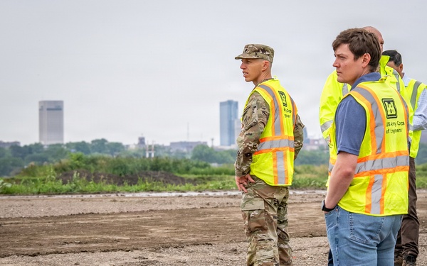 Buffalo District Commander Lt. Col. Anderson's AOR Tour Continues through Cleveland, Oak Harbor and Defiance, Ohio