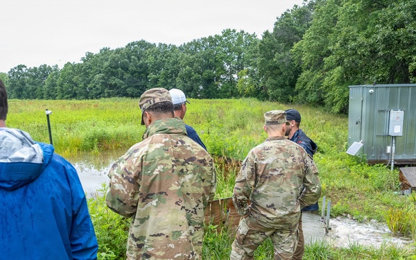 Buffalo District Commander Lt. Col. Anderson's AOR Tour Continues through Cleveland, Oak Harbor and Defiance, Ohio