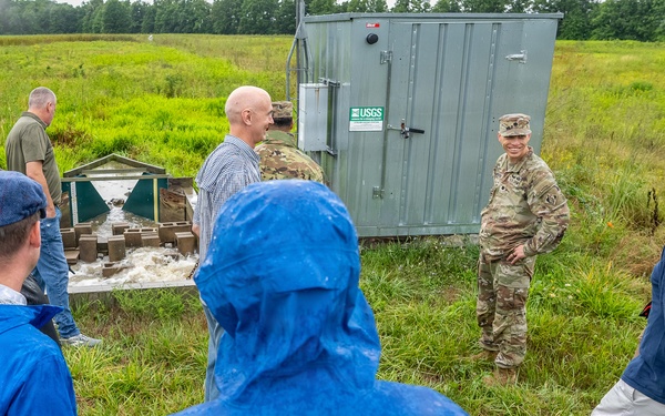 Buffalo District Commander Lt. Col. Anderson's AOR Tour Continues through Cleveland, Oak Harbor and Defiance, Ohio