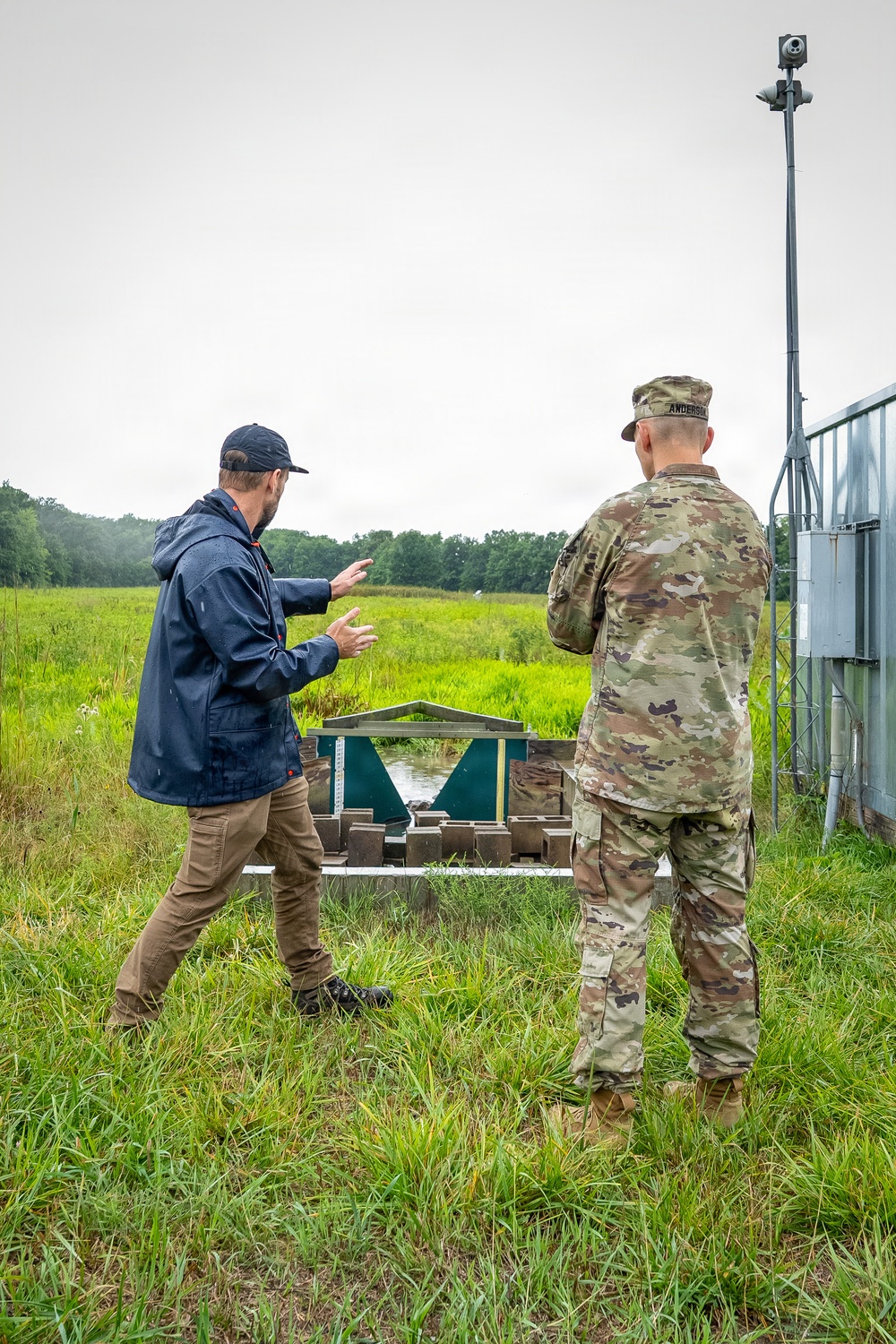 Buffalo District Commander Lt. Col. Anderson's AOR Tour Continues through Cleveland, Oak Harbor and Defiance, Ohio
