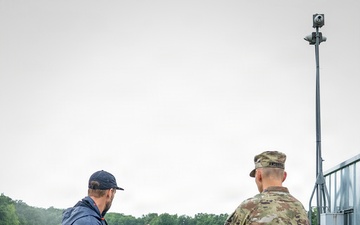 Buffalo District Commander Lt. Col. Anderson's AOR Tour Continues through Cleveland, Oak Harbor and Defiance, Ohio