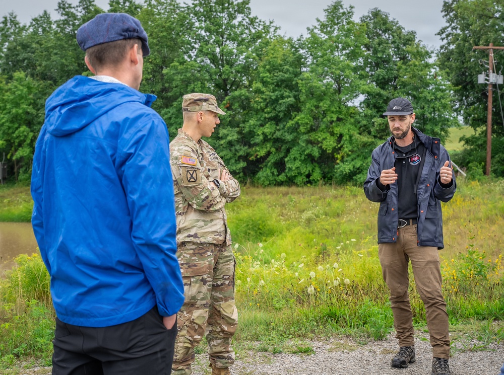 Buffalo District Commander Lt. Col. Anderson's AOR Tour Continues through Cleveland, Oak Harbor and Defiance, Ohio