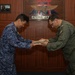 Capt. Leclerc Gives LOA to JMSDF CMC Mino