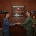 Capt. Leclerc Gives LOA to JMSDF CMC Mino