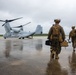 U.S. Marines and Sailors with III Medical Battalion Conduct a Simulated Casualty Evacuation